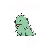 3D Cartoon Dinosaur Kids T-Shirt Cute Dinosaur Boys Girls Tops 3D kPrinted Cartoon Tee Summer Short Sleeve Children Cloth 4-14T