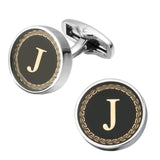 New Arrival Fashion Letter A D R H M Cufflinks The English alphabet Cuff Links Men Shirt Charm Cufflinks Wholesale Free Shipping