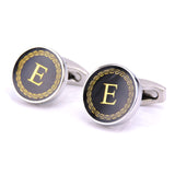 New Arrival Fashion Letter A D R H M Cufflinks The English alphabet Cuff Links Men Shirt Charm Cufflinks Wholesale Free Shipping