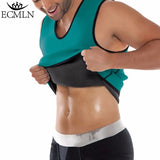 Slimming Belt Belly Men Slimming Vest Body Shaper Neoprene Abdomen Fat Burning Shaperwear Waist Sweat Corset Weight Loss S-5XL